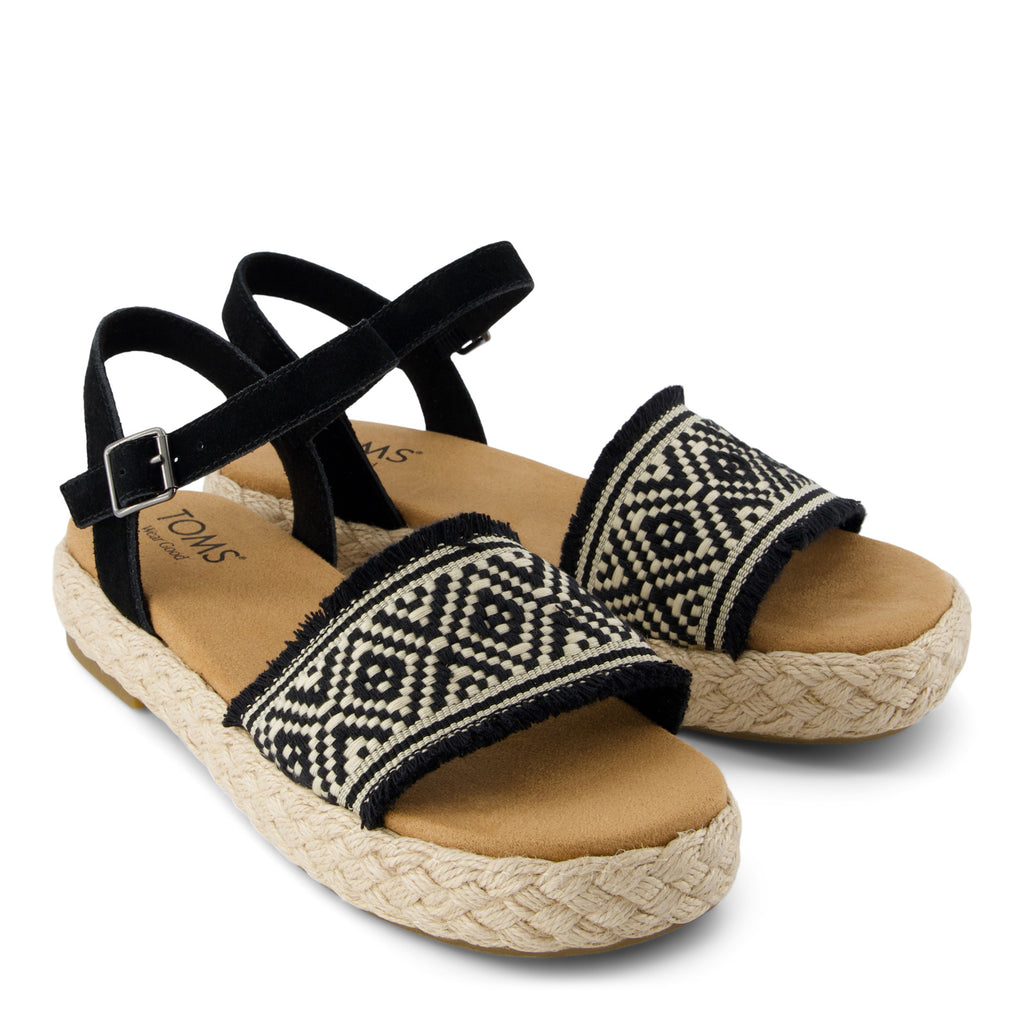 Women's TOMS Abby Sandal BLACK DIAMOND 10021992