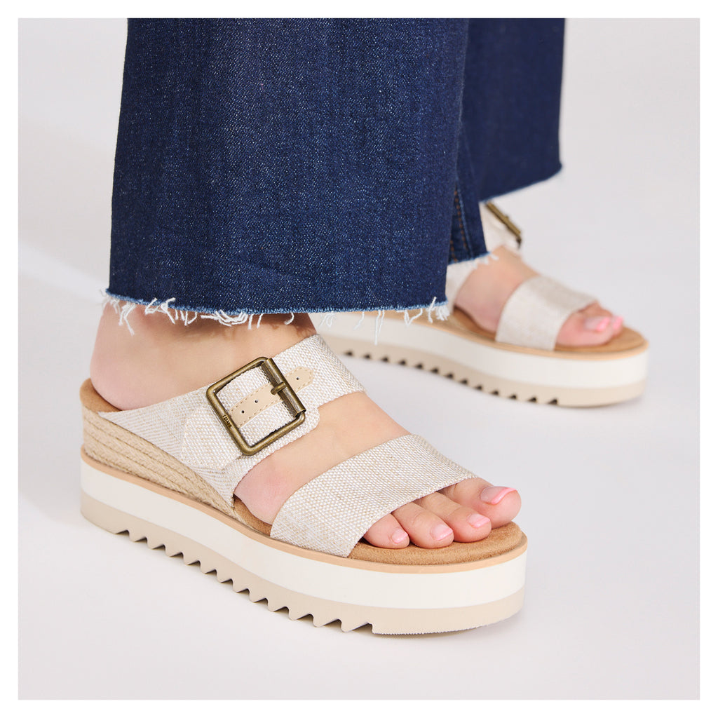 Women's TOMS, Diana Mule Buckle Sandal