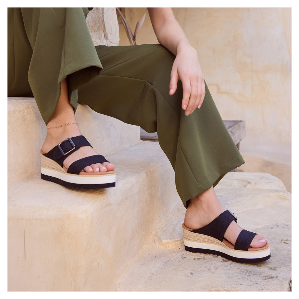 Women's TOMS, Diana Mule Buckle Sandal