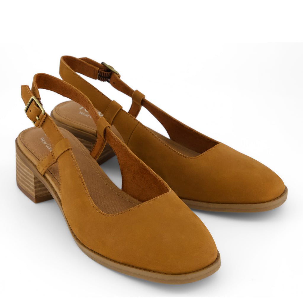 Women's TOMS Jaclyn Slingback Pump AMBER 10022582