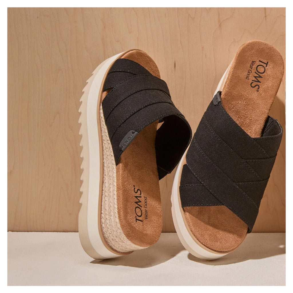 Women's TOMS, Diana Cross Strap Mule Sandal