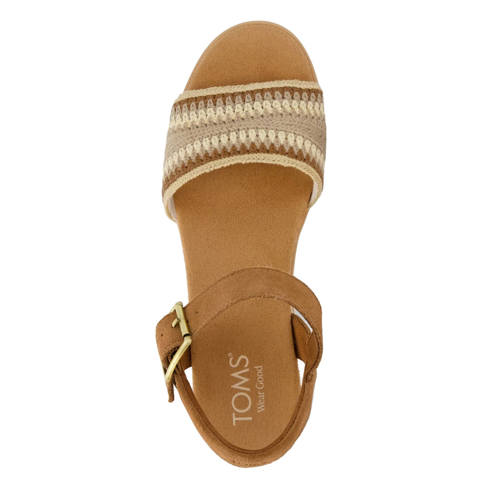 Women's TOMS Diana Sandal ALMOND MULTI CROCHET 10023071