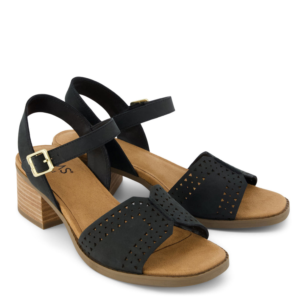 Women's TOMS Eloise Sandal BLACK 10023146
