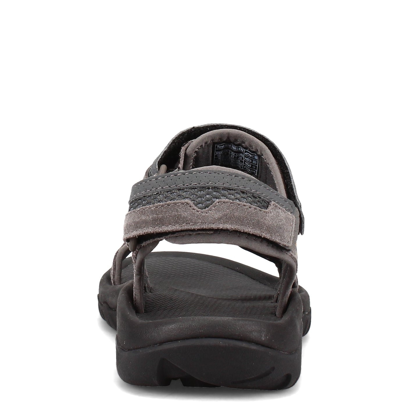 Peltz Shoes  Men's Teva Hudson Sandal DARK GREY 1002433-DGGR