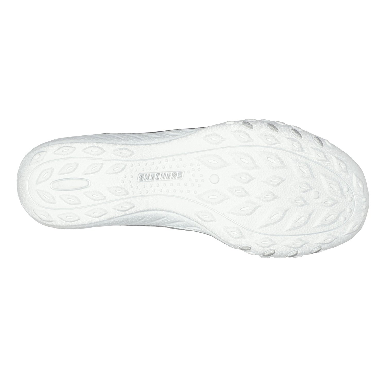 Peltz Shoes  Women's Skechers Breathe-Easy - Simple Pleasure Slip-On White 100247-WHT