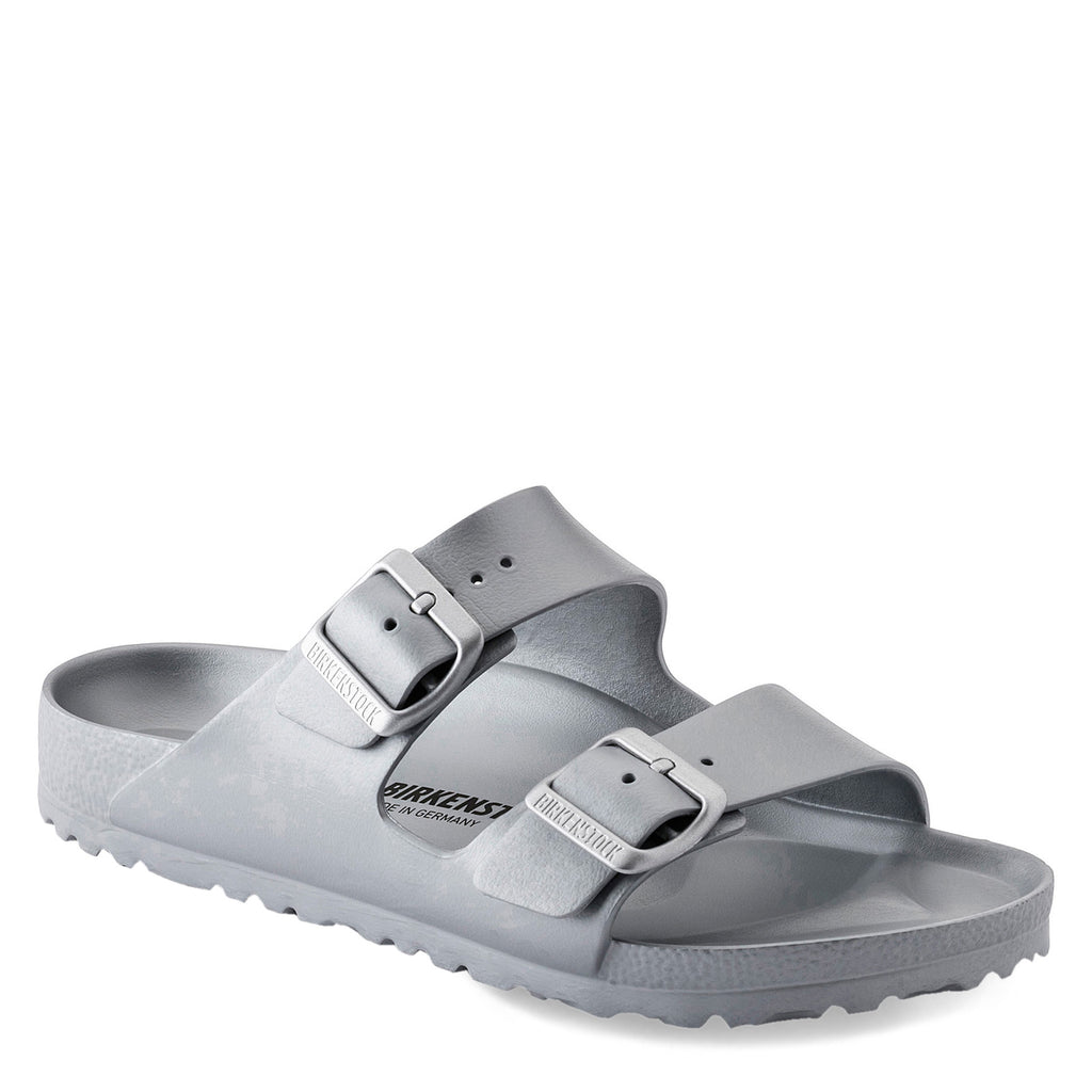 Women's Birkenstock Arizona Essentials EVA Sandal - Narrow Fit METALLIC SILVER 1003 491 N