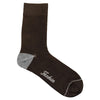 Peltz Shoes  Men's Florsheim Bamboo Flat Crew Dress Socks – One Pair Brown 100304-200