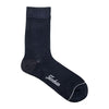 Peltz Shoes  Men's Florsheim Bamboo Flat Crew Dress Socks – One Pair Navy 100304-K41