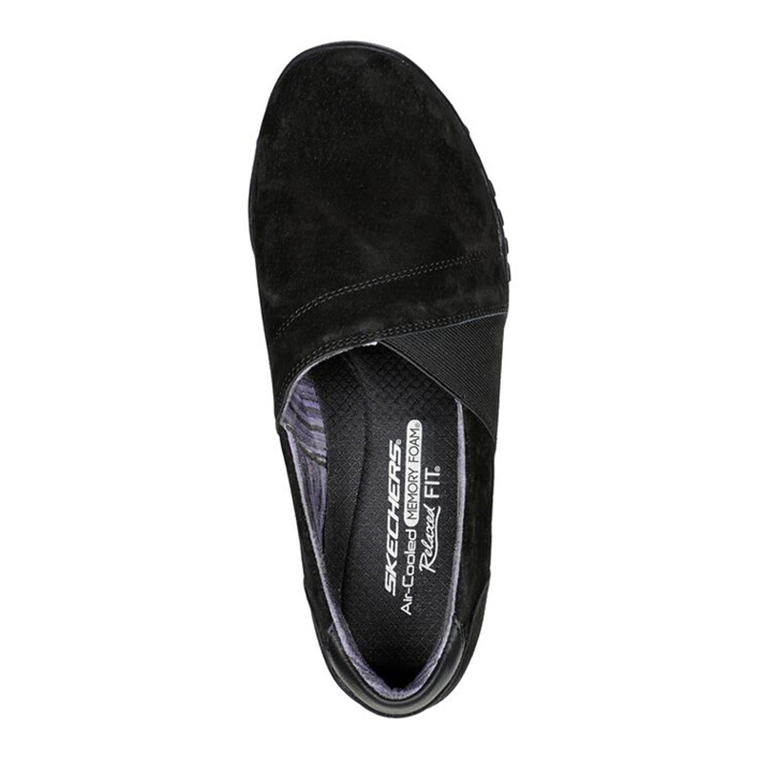 skechers relaxed fit memory foam slippers