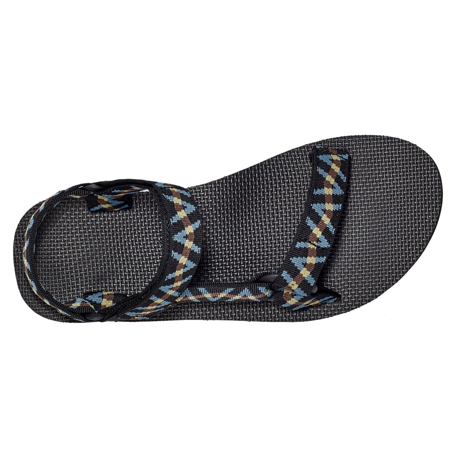 Peltz Shoes  Men's Teva Original Universal Sandal BLUE BEIGE 1004006-LSBCB