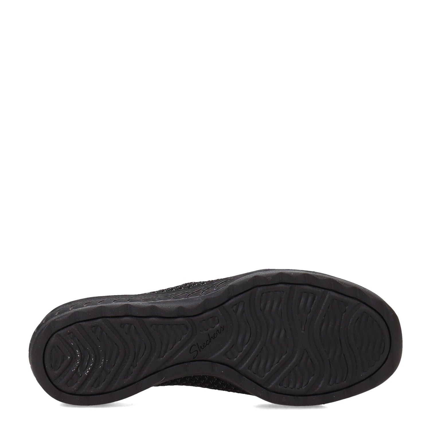 Peltz Shoes  Women's Skechers Relaxed Fit: Up-Lifted - New Rules Slip-On BLACK 100454-BBK