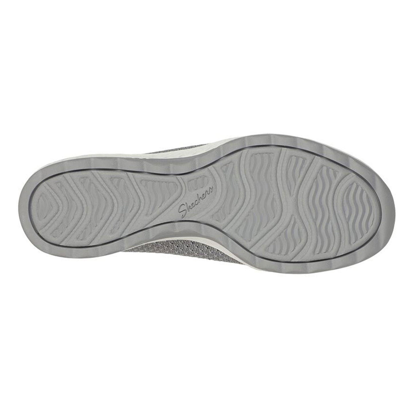 Peltz Shoes  Women's Skechers Relaxed Fit: Up-Lifted - New Rules Slip-On GREY 100454-GRY