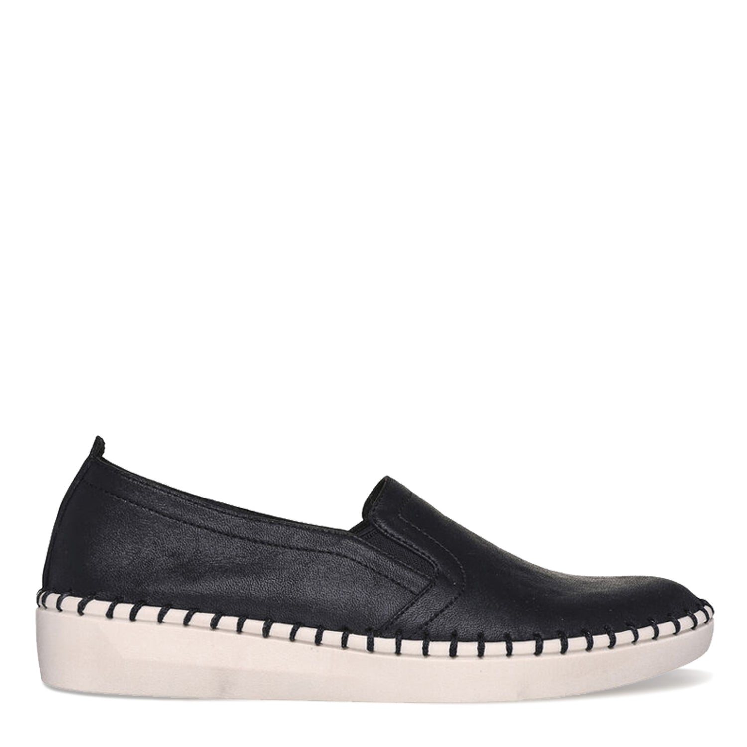 Peltz Shoes  Women's Skechers Sepulveda 2.0 - So Smooth Slip-on BLACK 100578-BLK