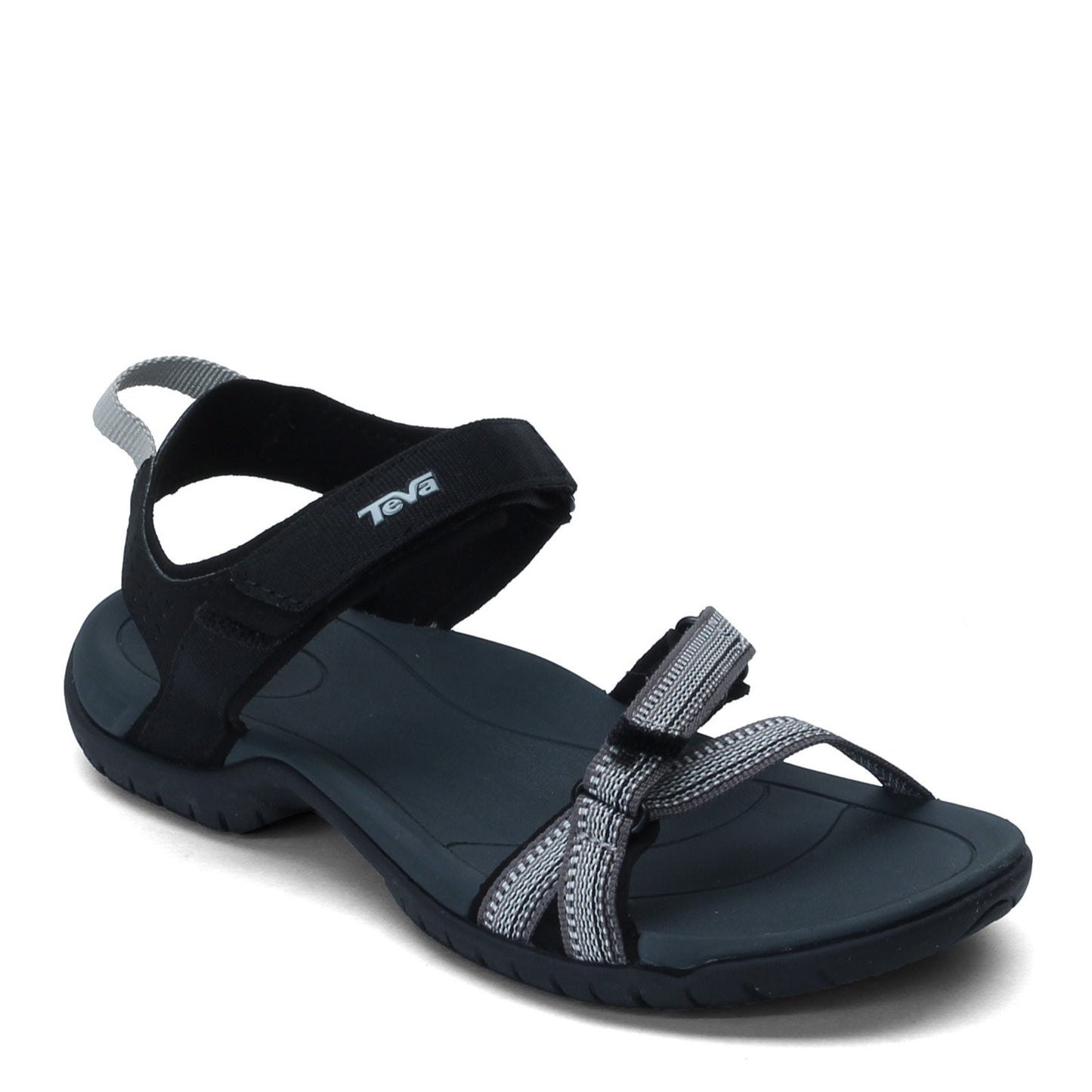 Peltz Shoes  Women's Teva Verra Sandal BLACK GRAY 1006263-ABML