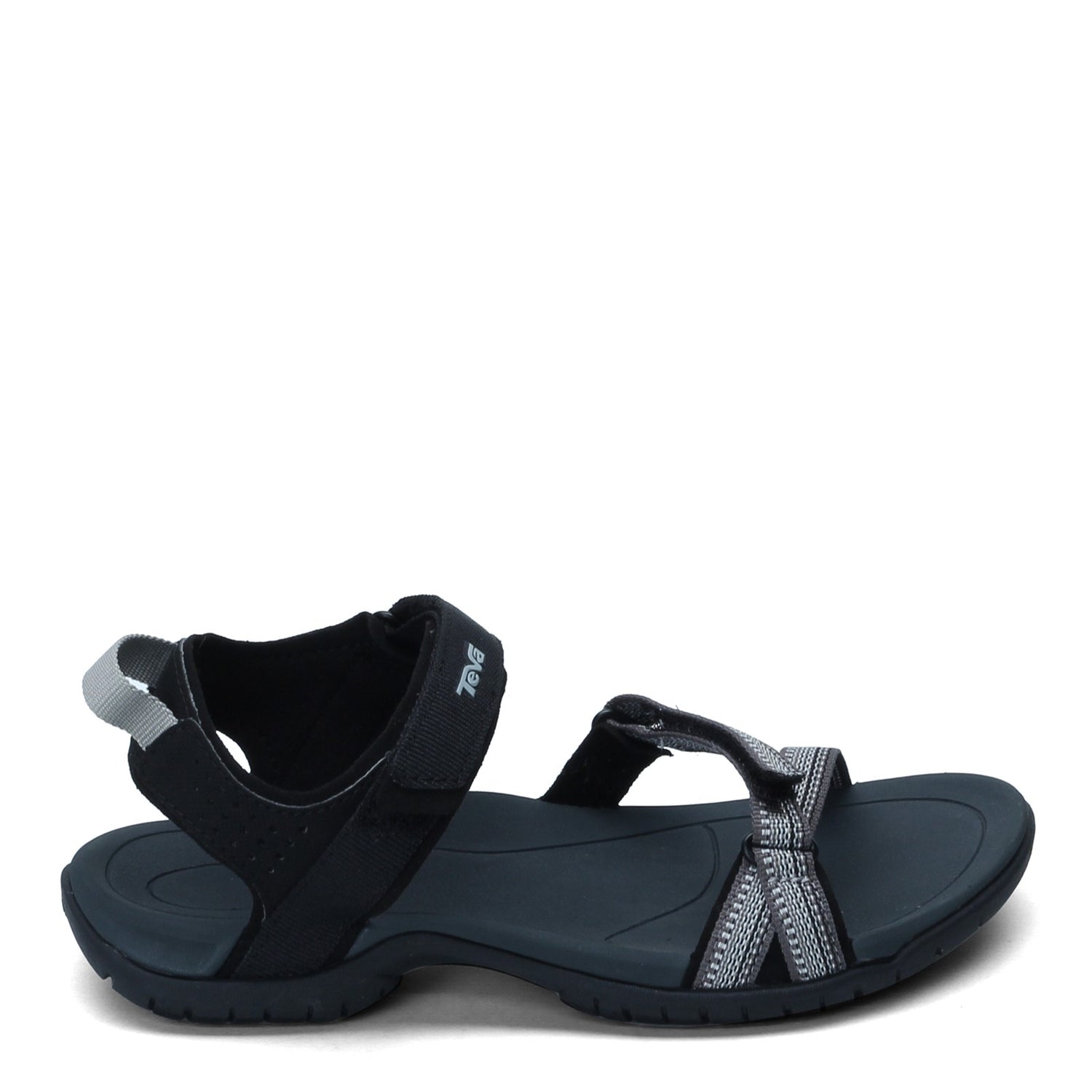 Peltz Shoes  Women's Teva Verra Sandal BLACK GRAY 1006263-ABML