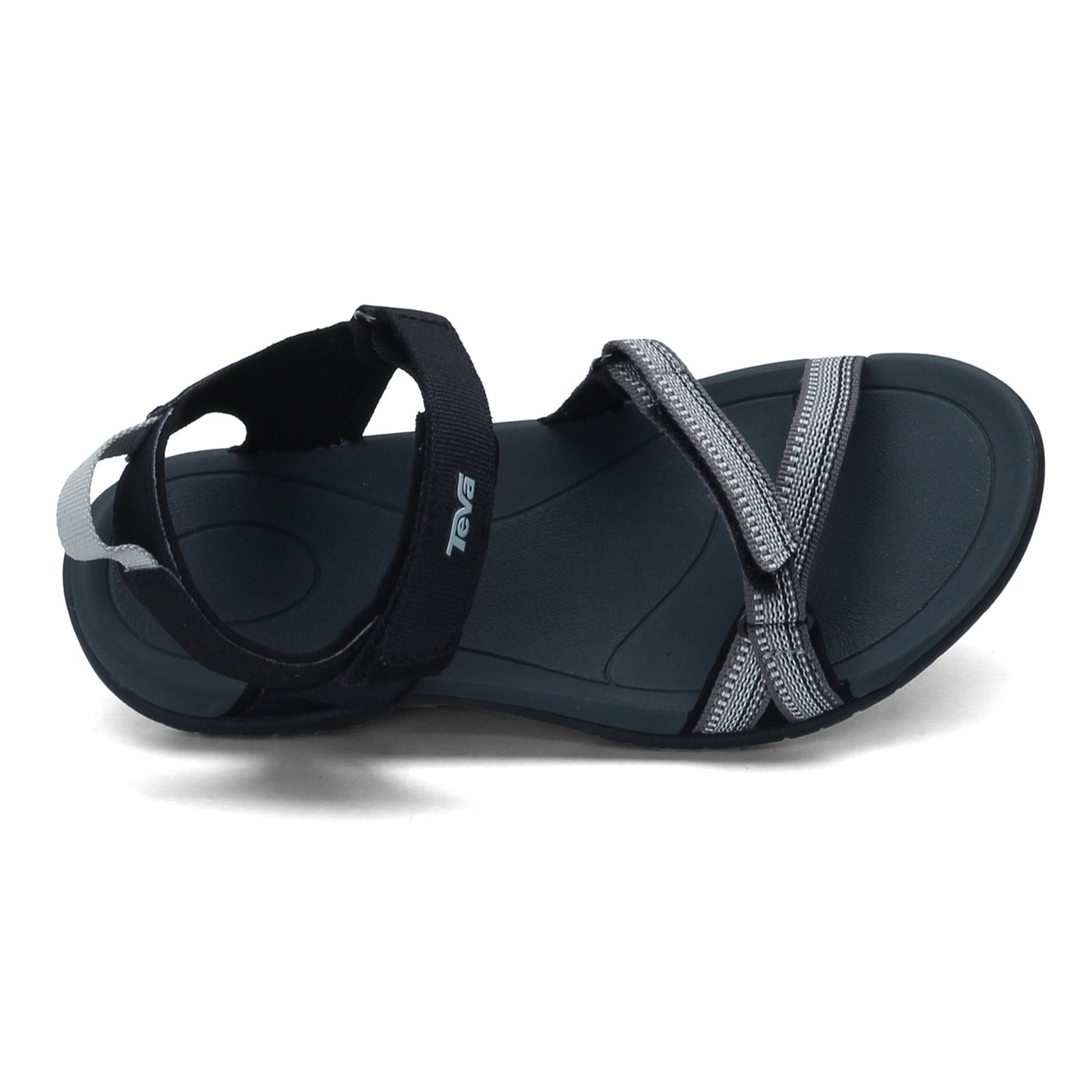 Peltz Shoes  Women's Teva Verra Sandal BLACK GRAY 1006263-ABML