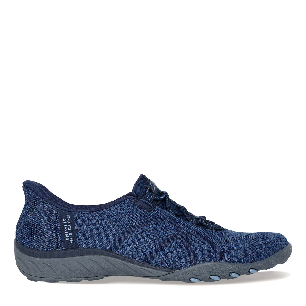 Women's Skechers, Slip-ins: Breathe-Easy - Knitty Waves Sneaker