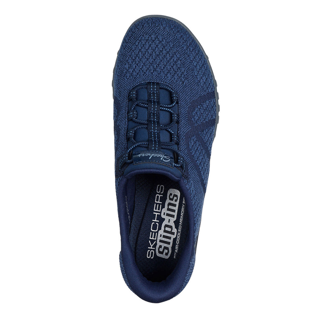 Women's Skechers, Slip-ins: Breathe-Easy - Knitty Waves Sneaker