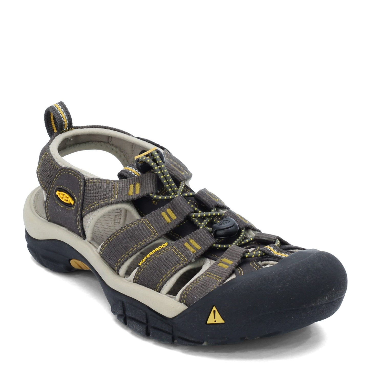 Peltz Shoes  Men's Keen Newport H2 Sandal RAVEN ALUMINUM 1008399