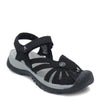 Peltz Shoes  Women's Keen Rose Sandal Black/Neutral Gray 1008783