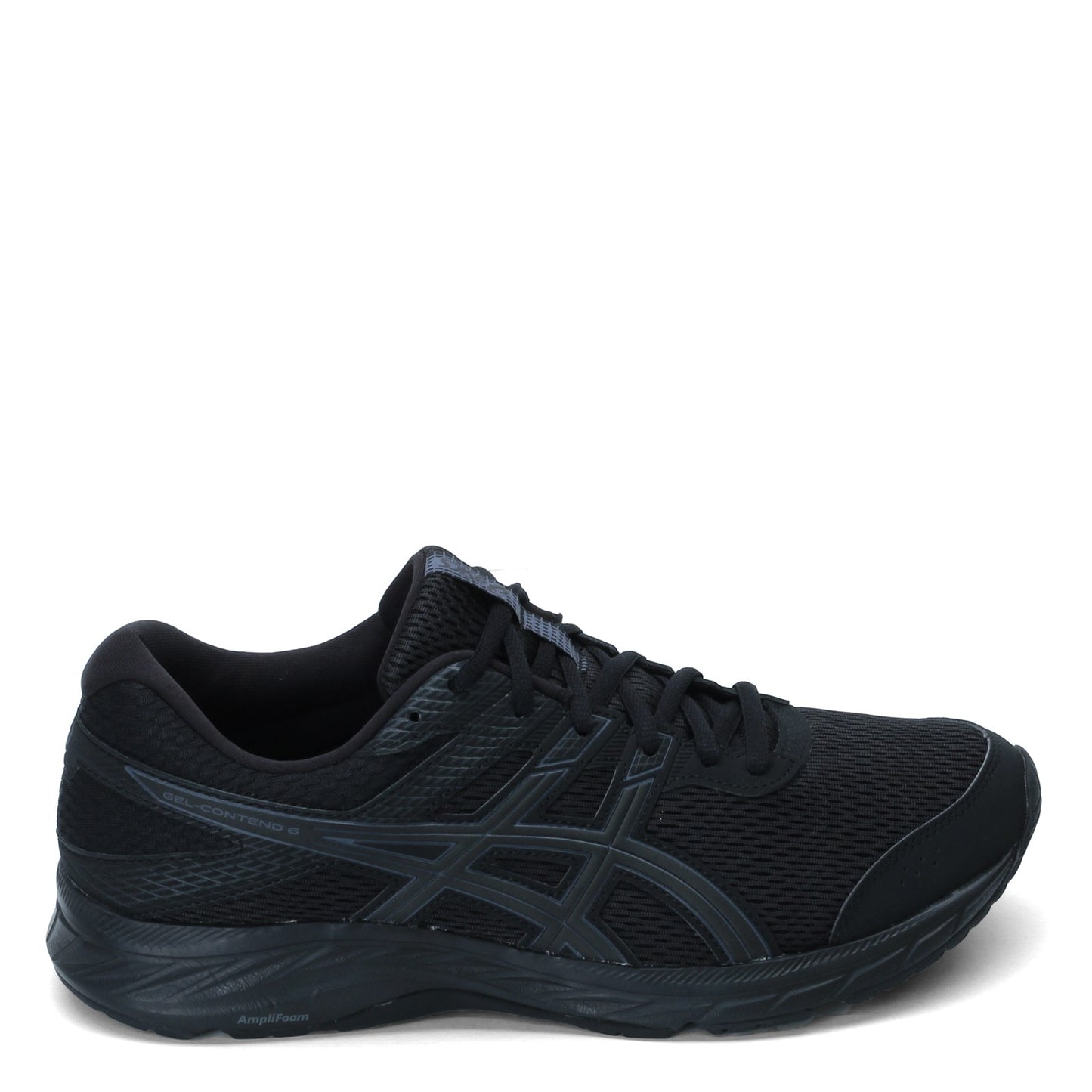 Peltz Shoes  Men's ASICS GEL-Contend 6 Running Shoe BLACK 1011A667-002