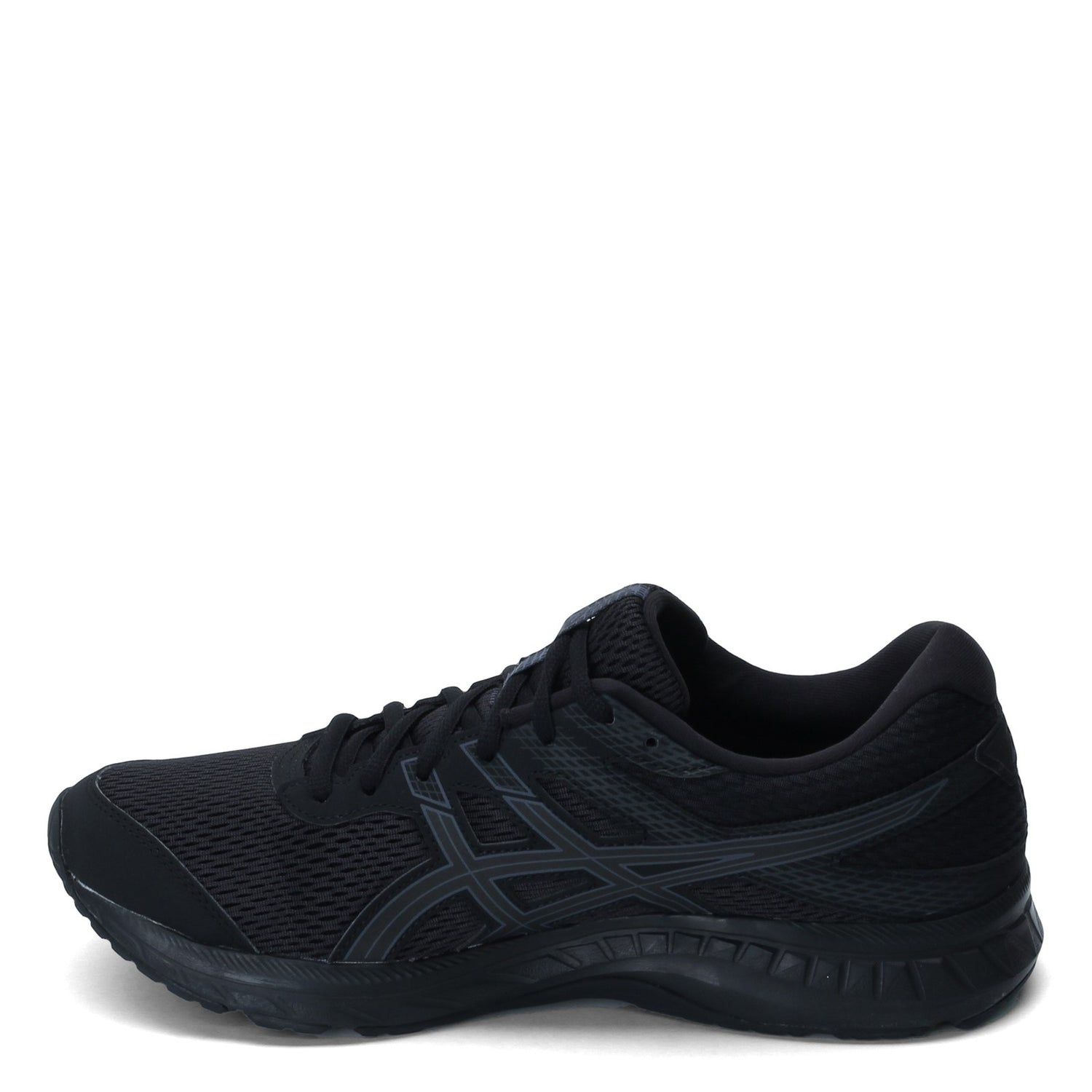 Peltz Shoes  Men's ASICS GEL-Contend 6 Running Shoe BLACK 1011A667-002