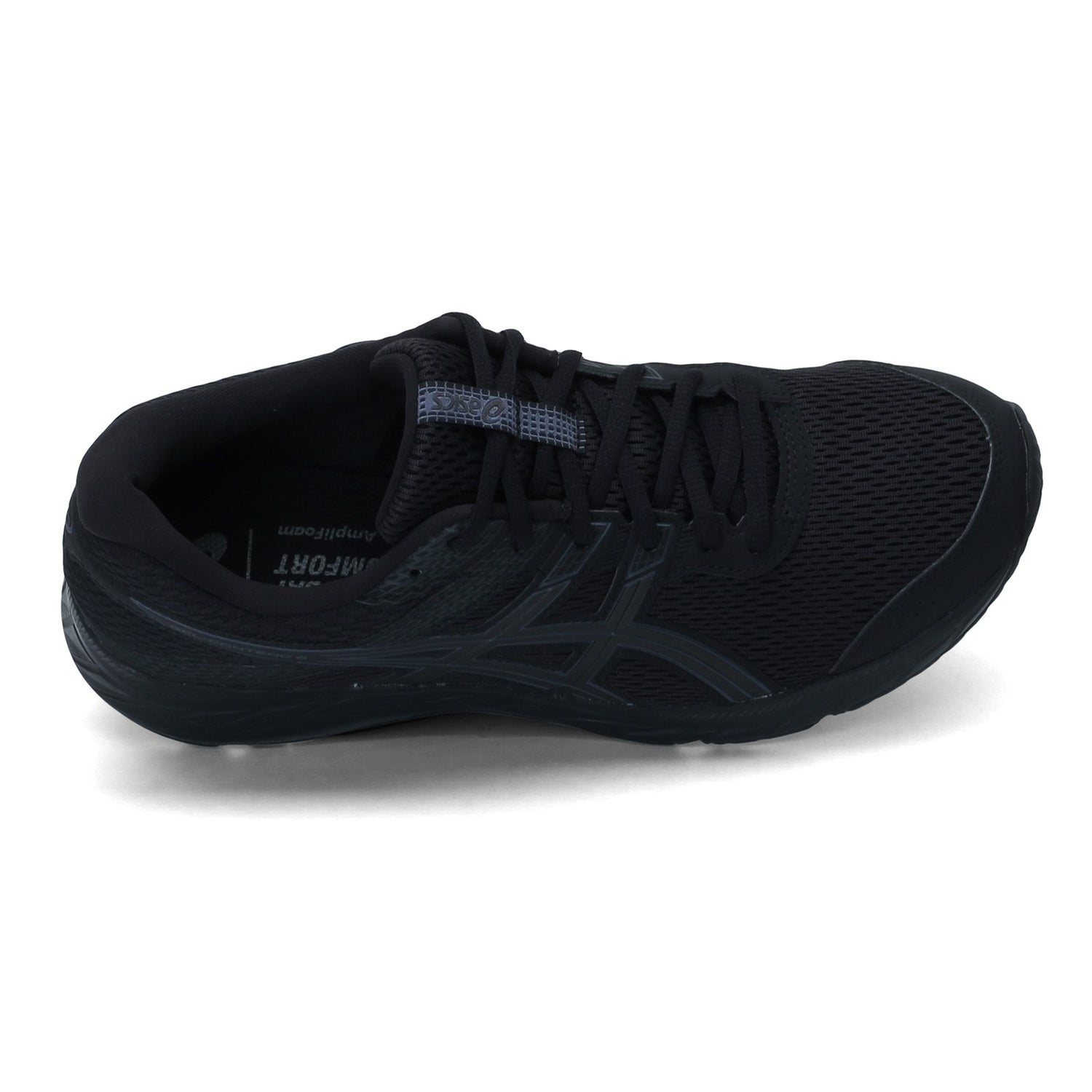 Peltz Shoes  Men's ASICS GEL-Contend 6 Running Shoe BLACK 1011A667-002