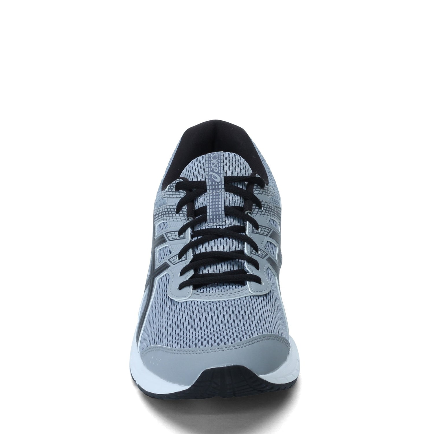 Peltz Shoes  Men's ASICS GEL-Contend 6 Running Shoe GREY BLACK 1011A667-020