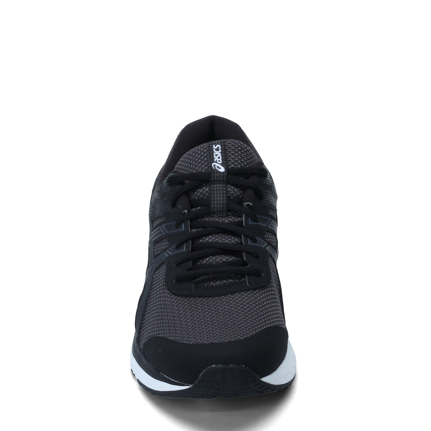 Peltz Shoes  Men's ASICS GEL-Contend 6 Running Shoe BLACK GRAY WHITE 1011A788-020
