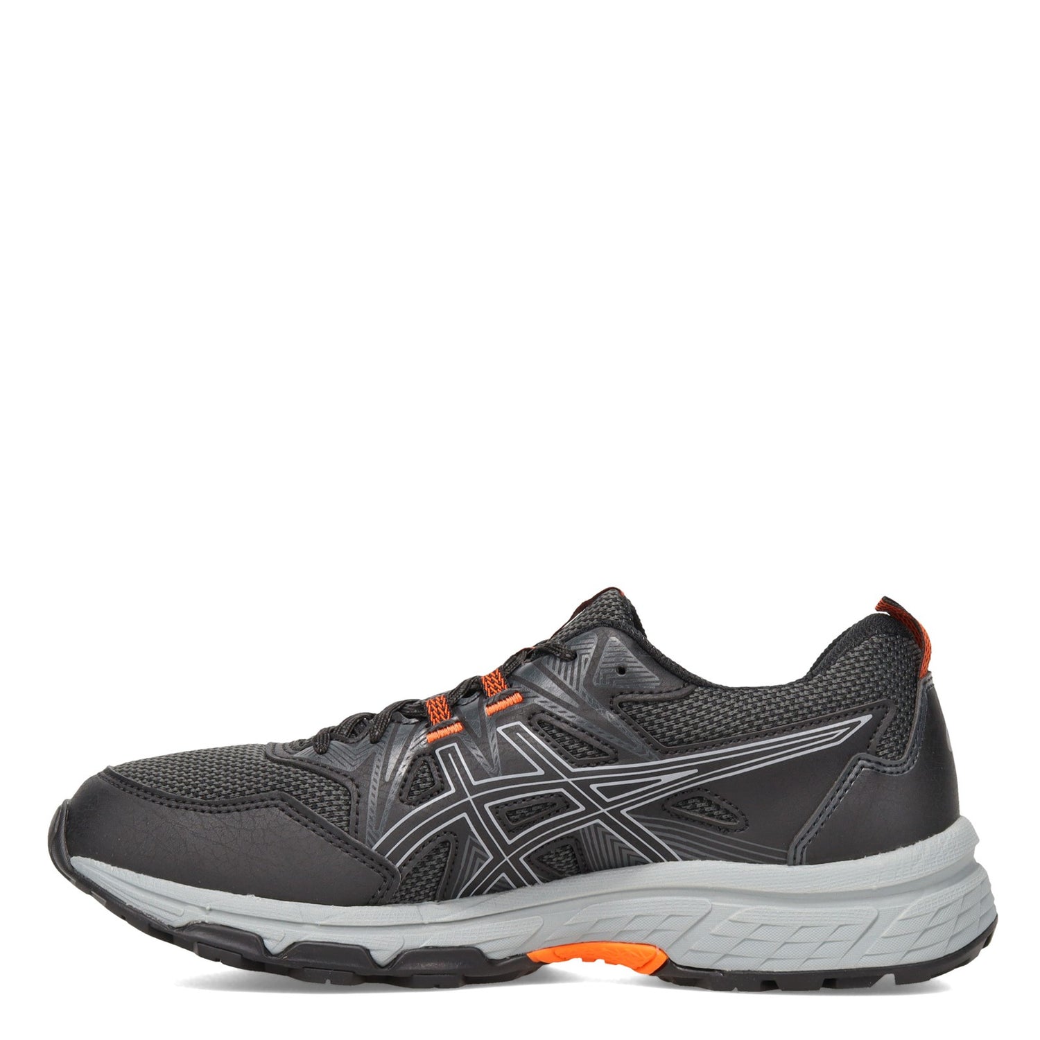 Peltz Shoes  Men's ASICS GEL-Venture 8 Trail Running Shoe BLACK / SHEETROCK 1011A824.004