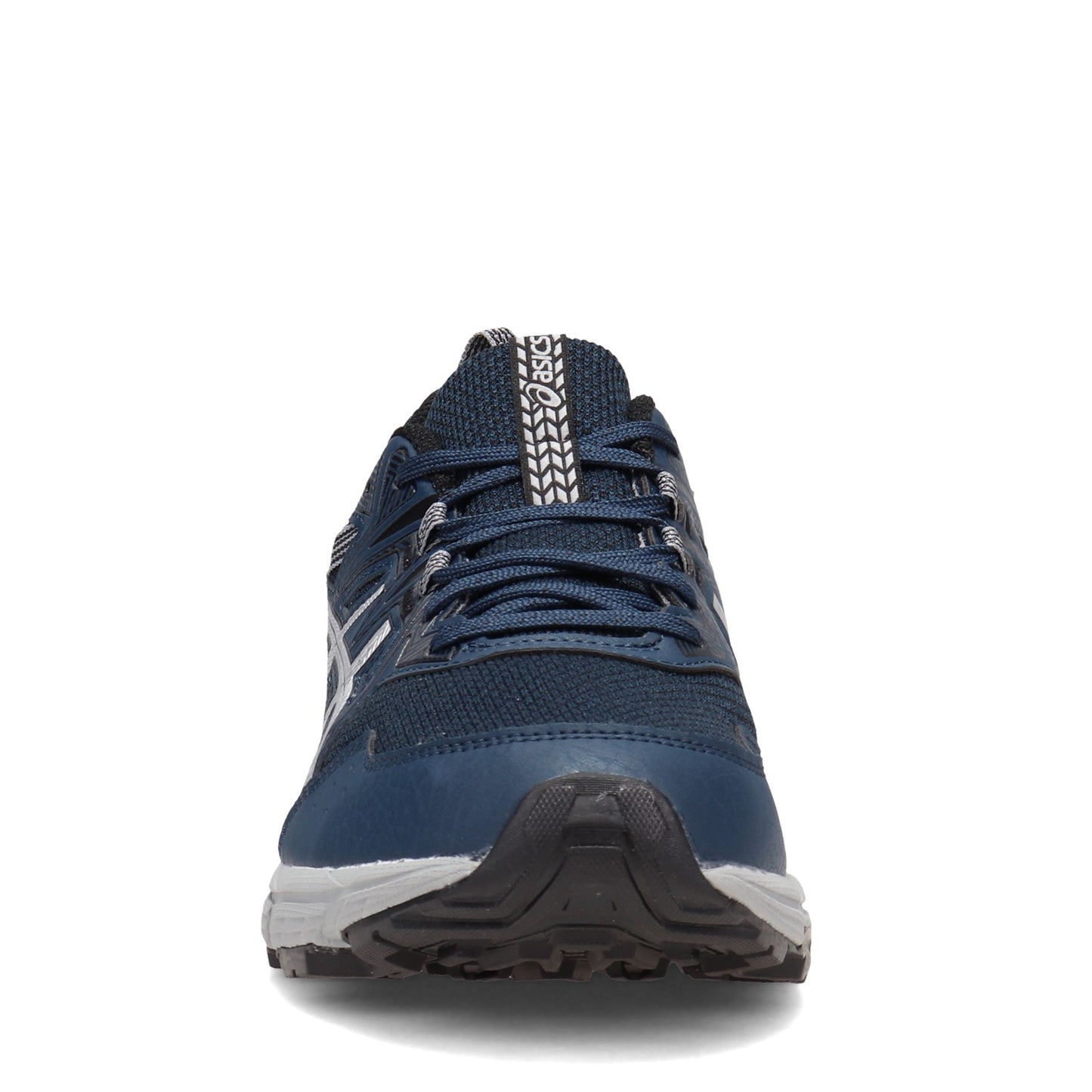Peltz Shoes  Men's ASICS GEL-Venture 8 Trail Running Shoe BLUE SILVER 1011A824.404