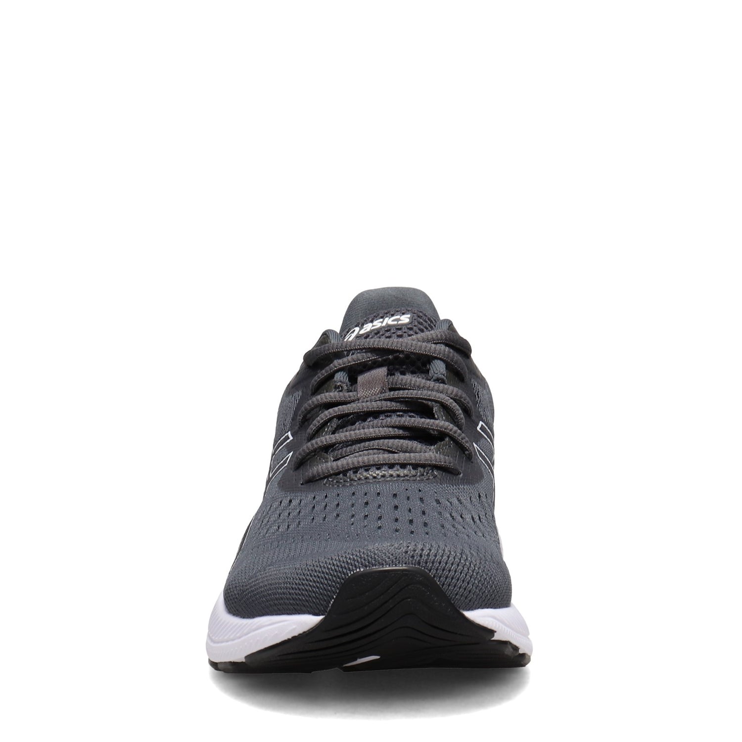 Peltz Shoes  Men's ASICS GEL-Excite 8 Running Shoe - Wide Width GREY/WHITE 1011B037-023