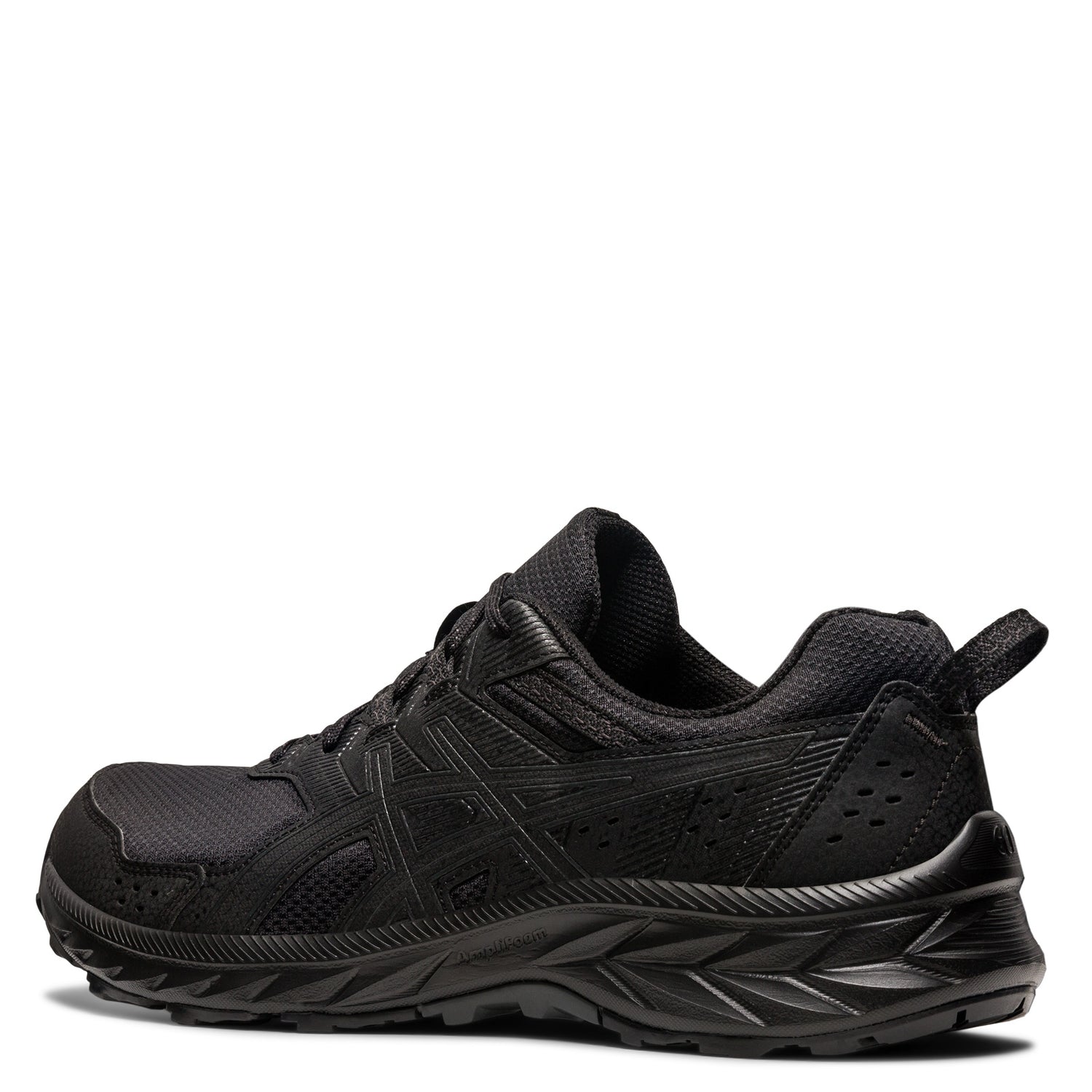 Peltz Shoes  Men's ASICS GEL-Venture 9 Trail Running Shoe BLACK/BLACK 1011B486-001