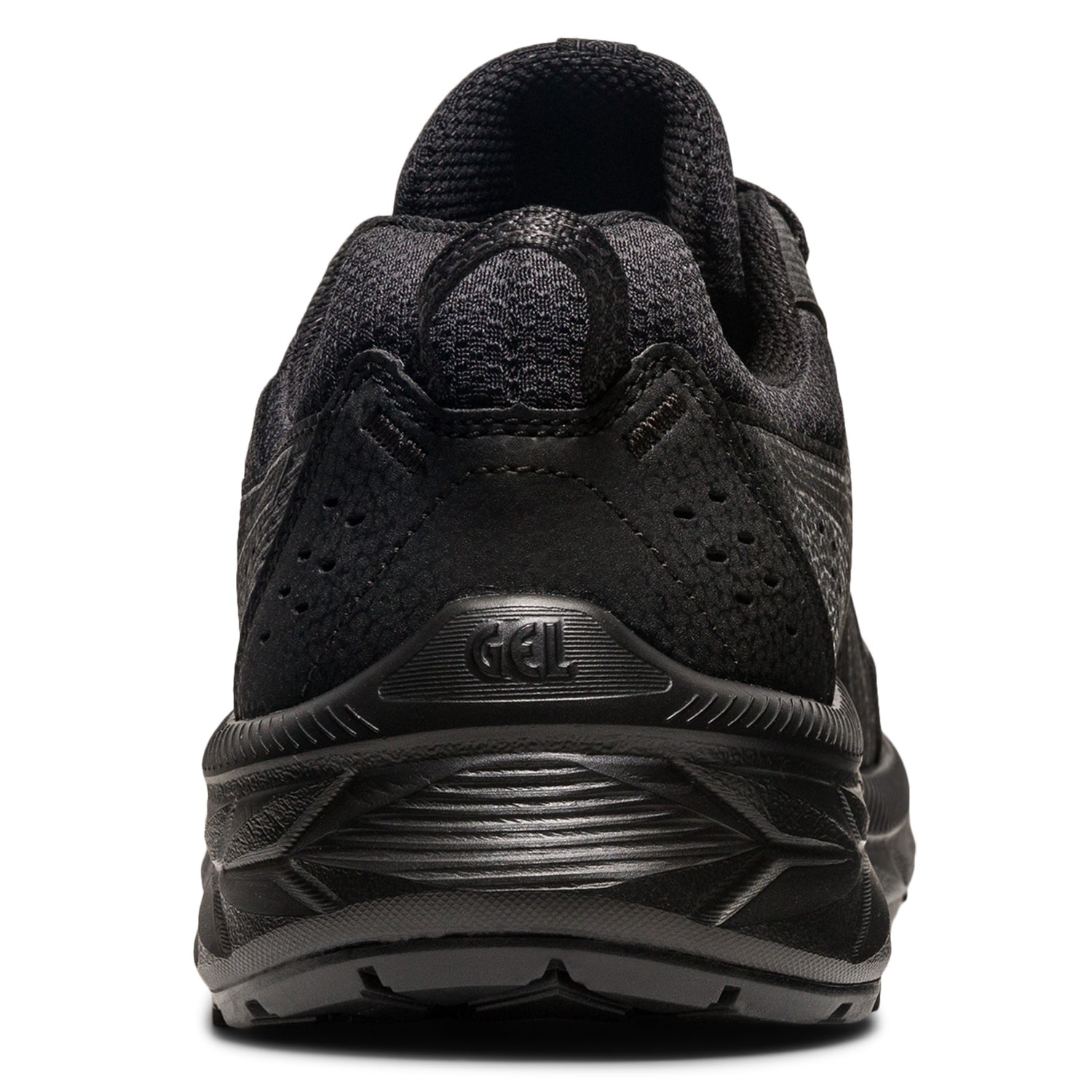 Peltz Shoes  Men's ASICS GEL-Venture 9 Trail Running Shoe BLACK/BLACK 1011B486-001