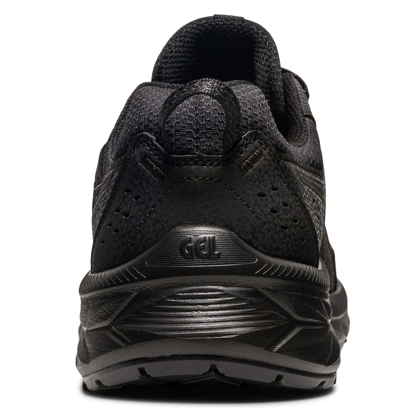 Peltz Shoes  Men's ASICS GEL-Venture 9 Trail Running Shoe - Wide Width BLACK/BLACK 1011B488-001