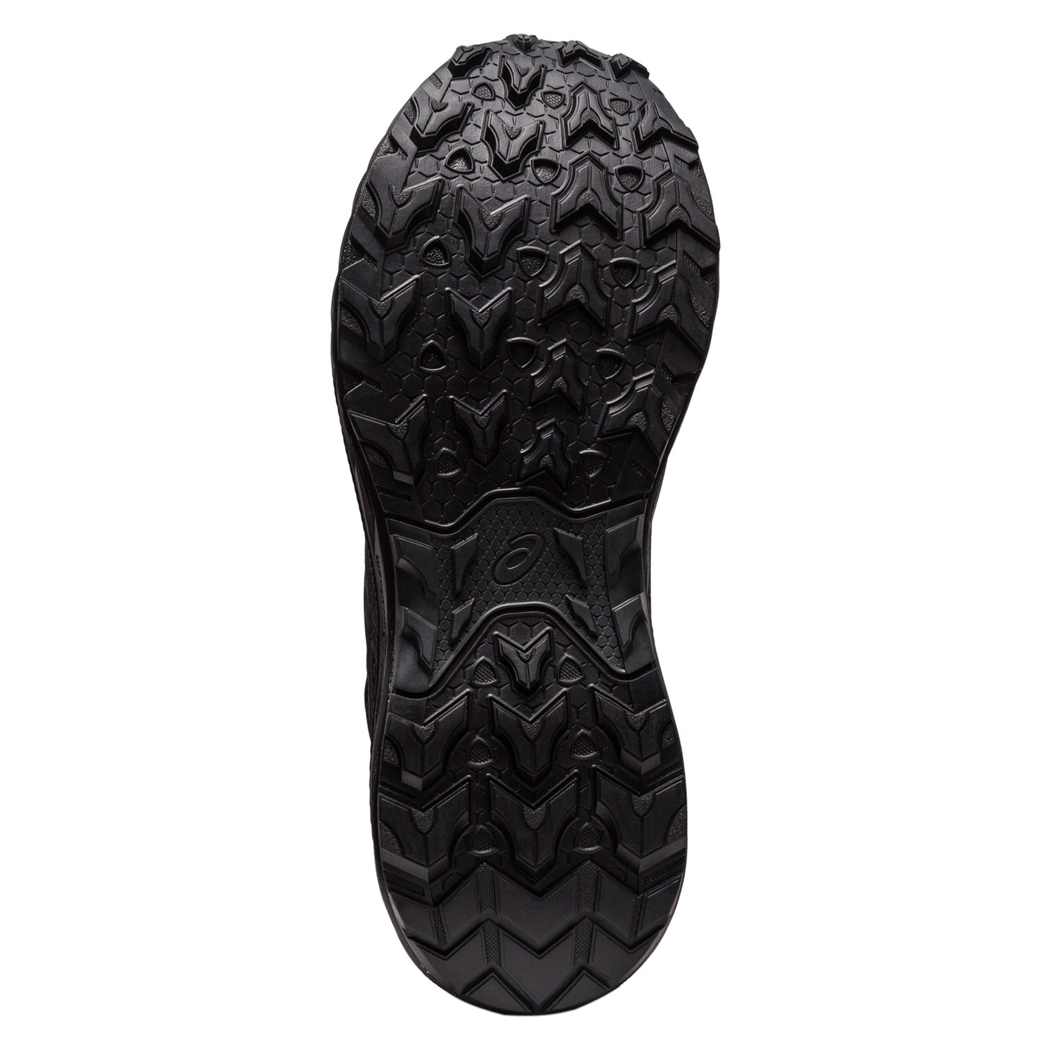 Peltz Shoes  Men's ASICS GEL-Venture 9 Trail Running Shoe - Wide Width BLACK/BLACK 1011B488-001