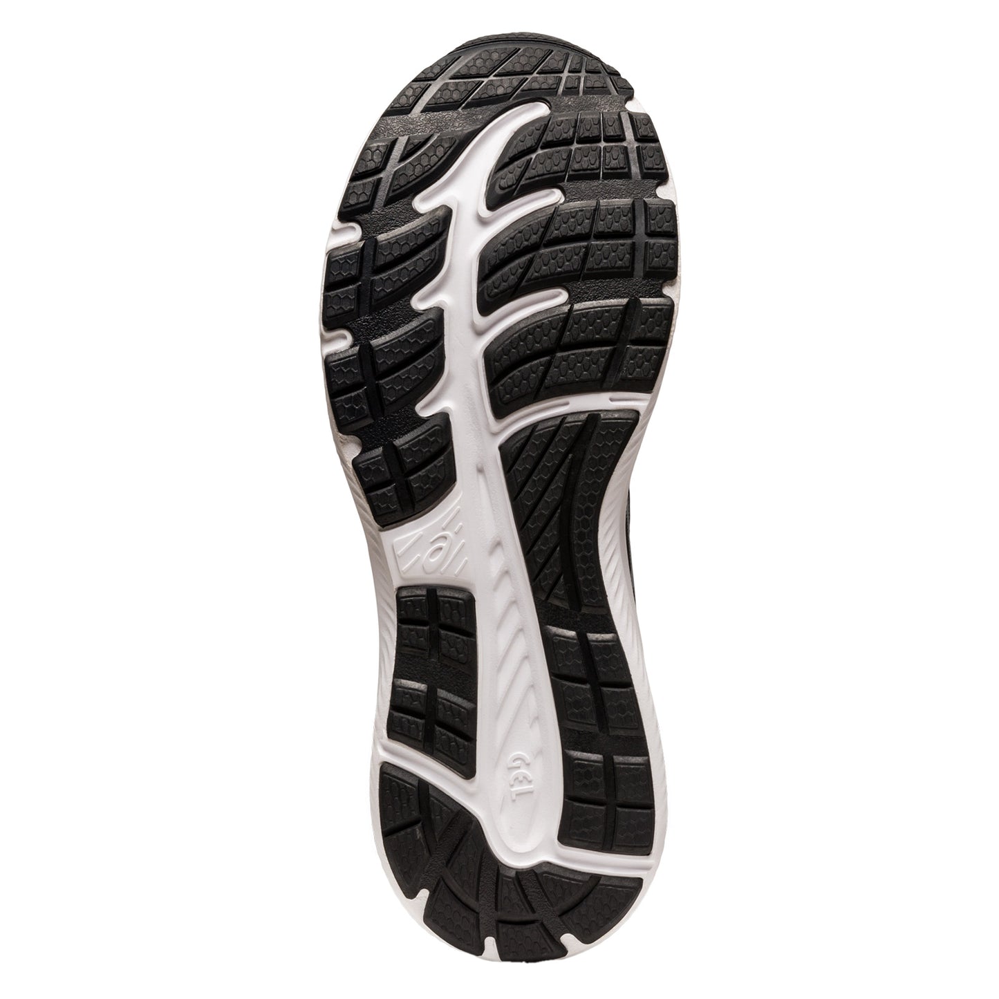 Peltz Shoes  Men's ASICS GEL-Contend 8 Running Shoe Black White 1011B492.002