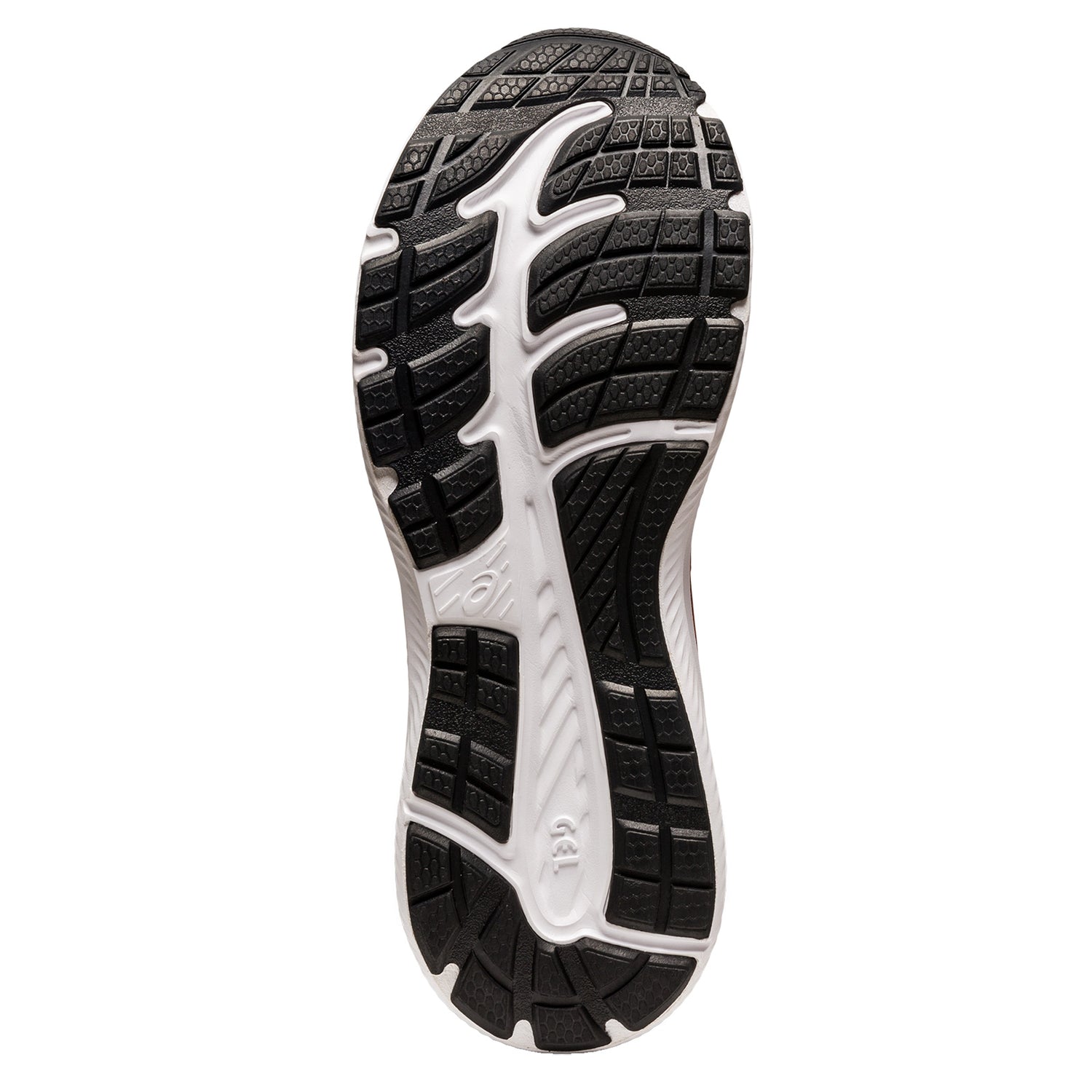 Peltz Shoes  Men's ASICS GEL-Contend 8 Running Shoe BLACK TOMATO 1011B492.004