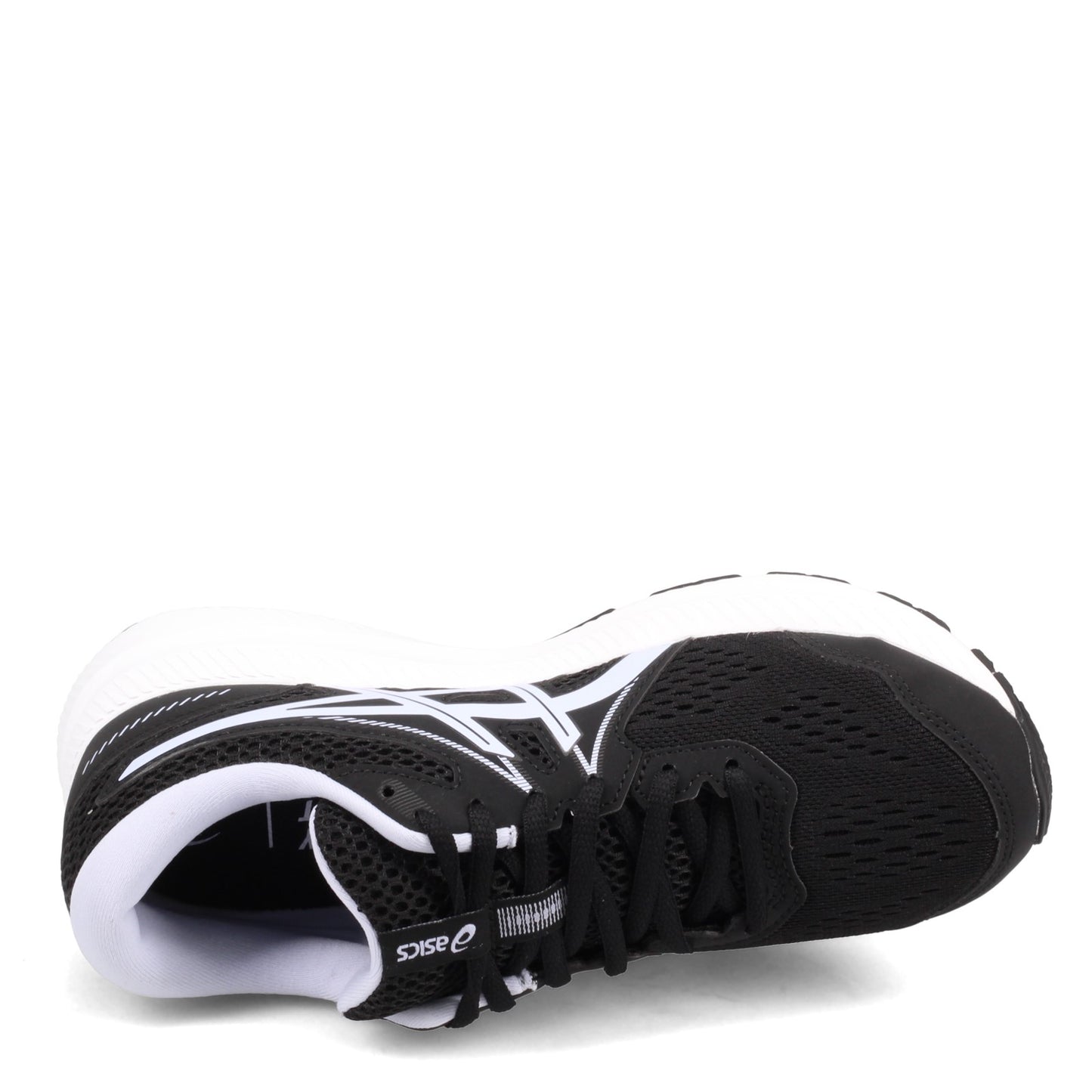 Peltz Shoes  Women's ASICS GEL-Contend 7 Running Shoe BLACK / OPAL 1012A911-005