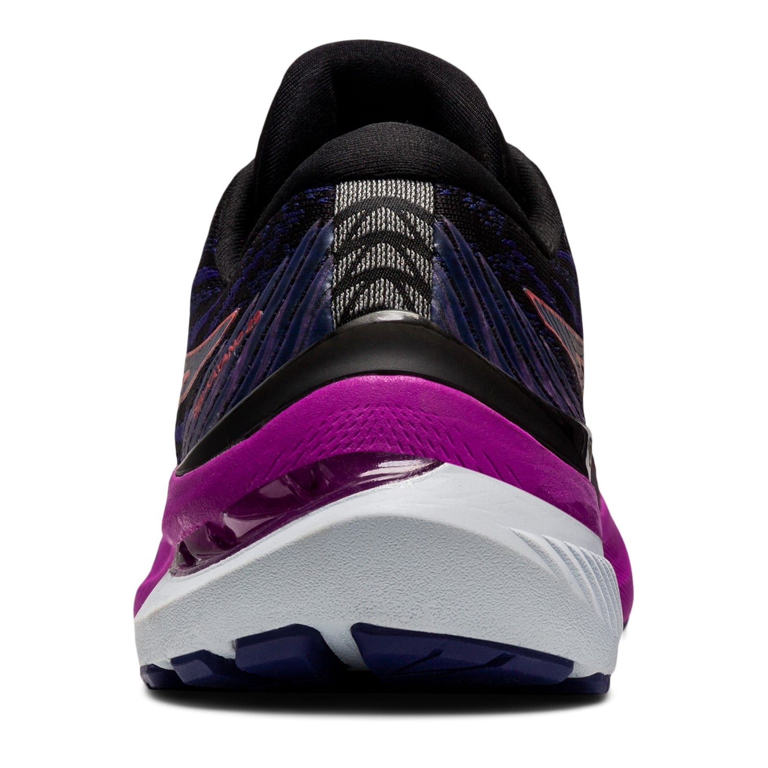 Peltz Shoes  Women's ASICS GEL-Kayano 29 Running Shoe - Wide Width Black Red Pink 1012B297.003