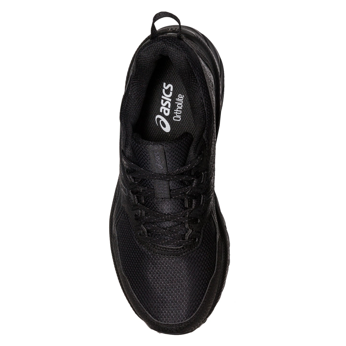 Peltz Shoes  Women's ASICS GEL-Venture 9 Trail Running Shoe - Wide Width BLACK/BLACK 1012B314-001