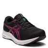 Peltz Shoes  Women's ASICS GEL-Contend 8 Running Shoe - Wide Width BLACK/PINK RAVE 1012B319-008