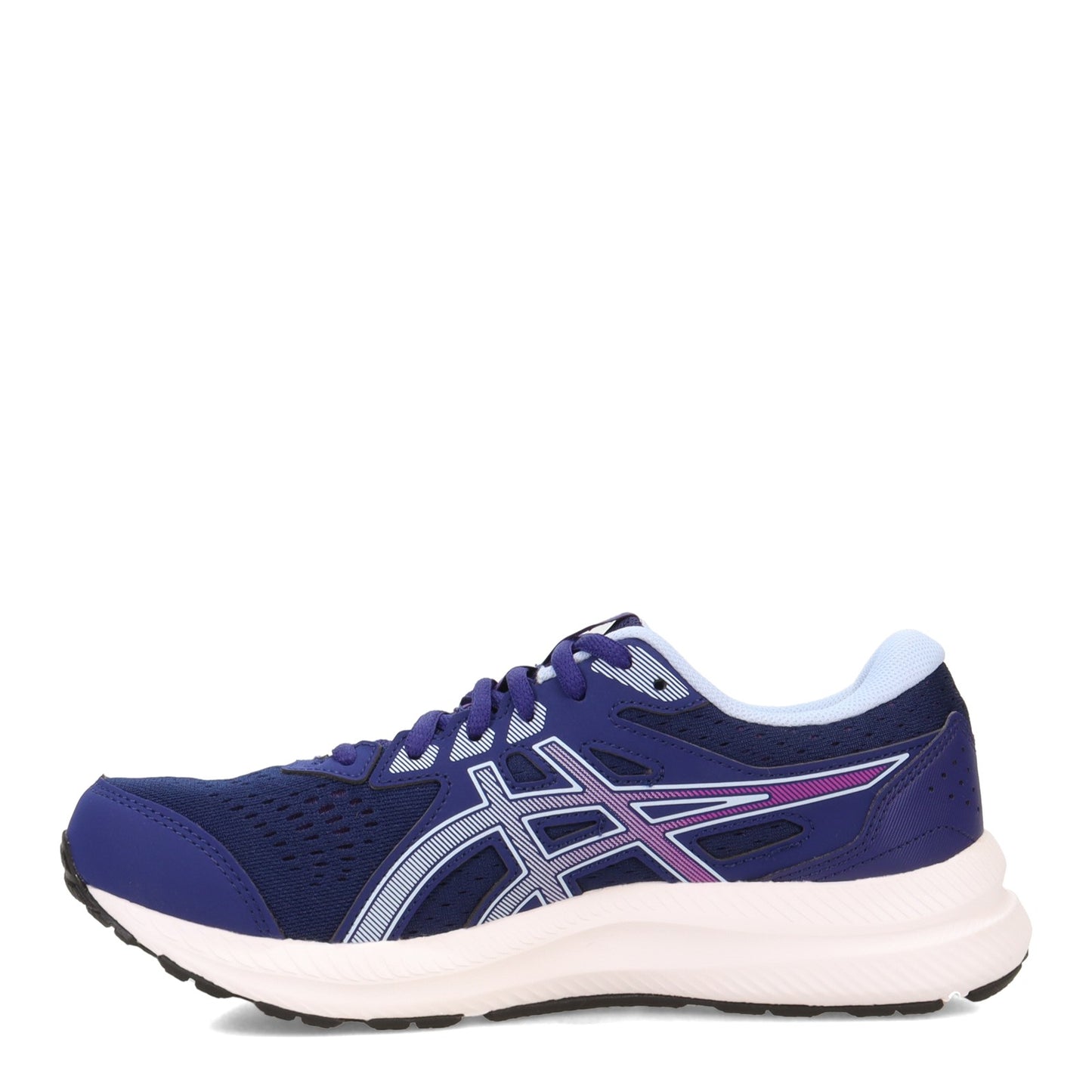 Peltz Shoes  Women's ASICS GEL-Contend 8 Running Shoe - Wide Width BLUE 1012B319.402