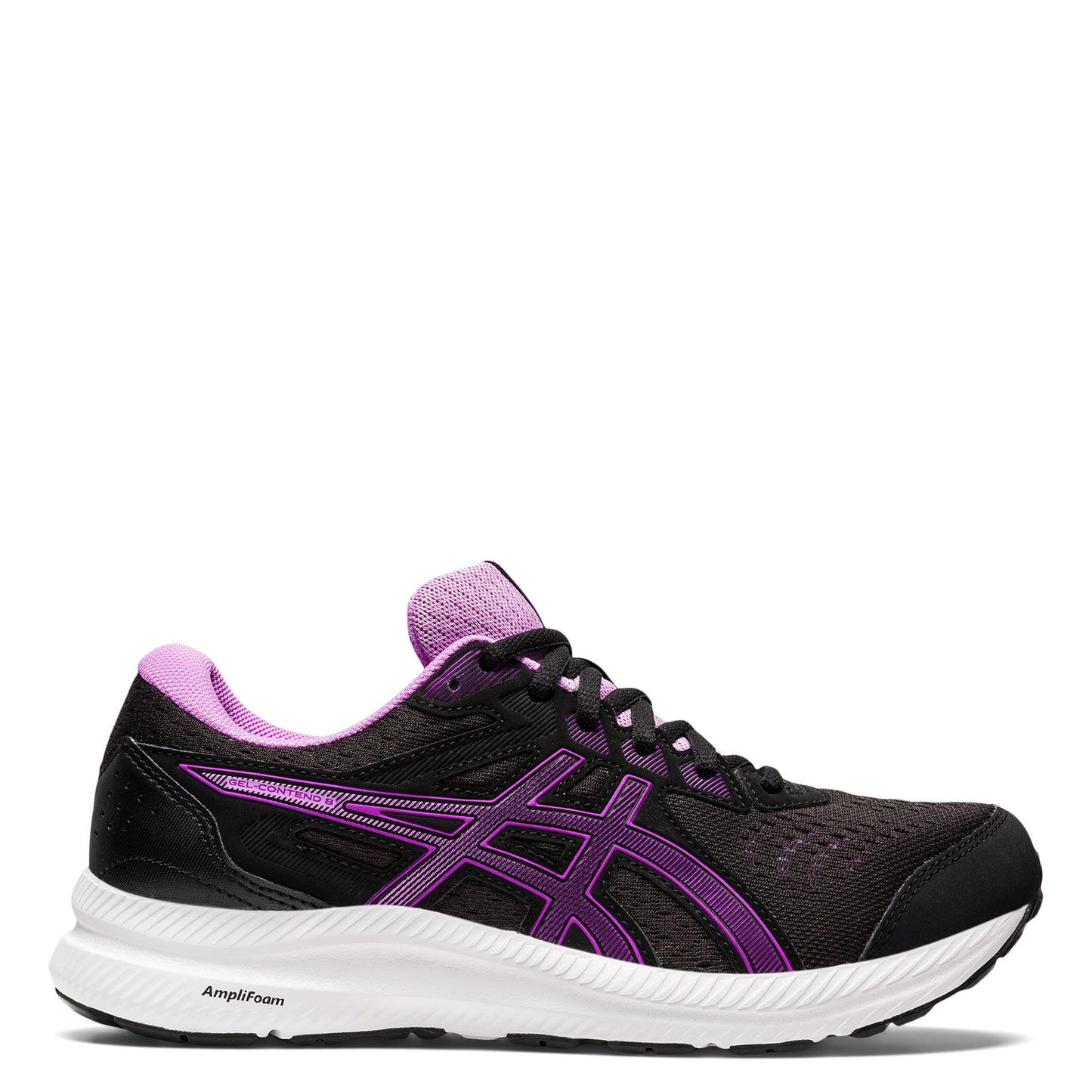 Peltz Shoes  Women's ASICS GEL-Contend 8 Running Shoe BLACK ORCHID 1012B320.005