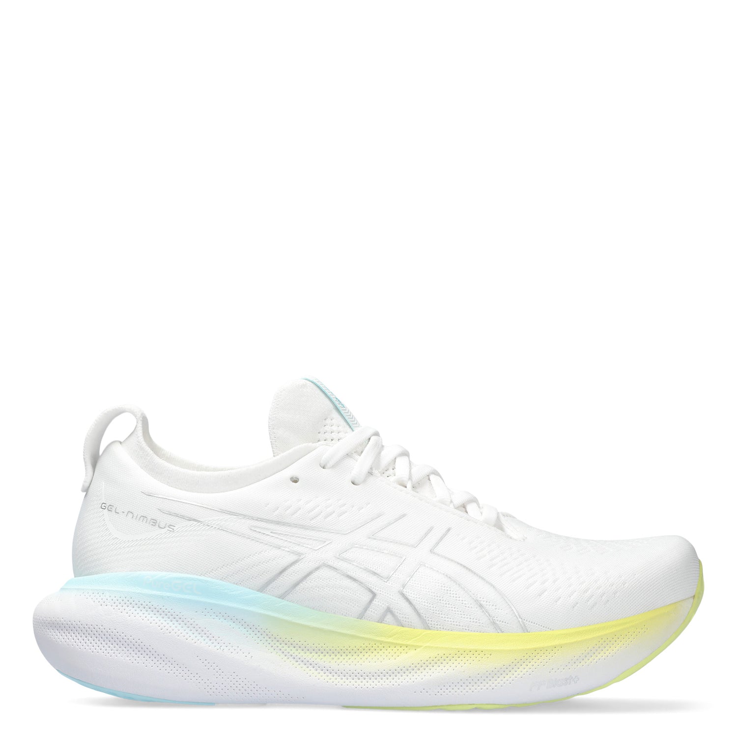 Women's GEL-NIMBUS 25, White/White, Running Shoes