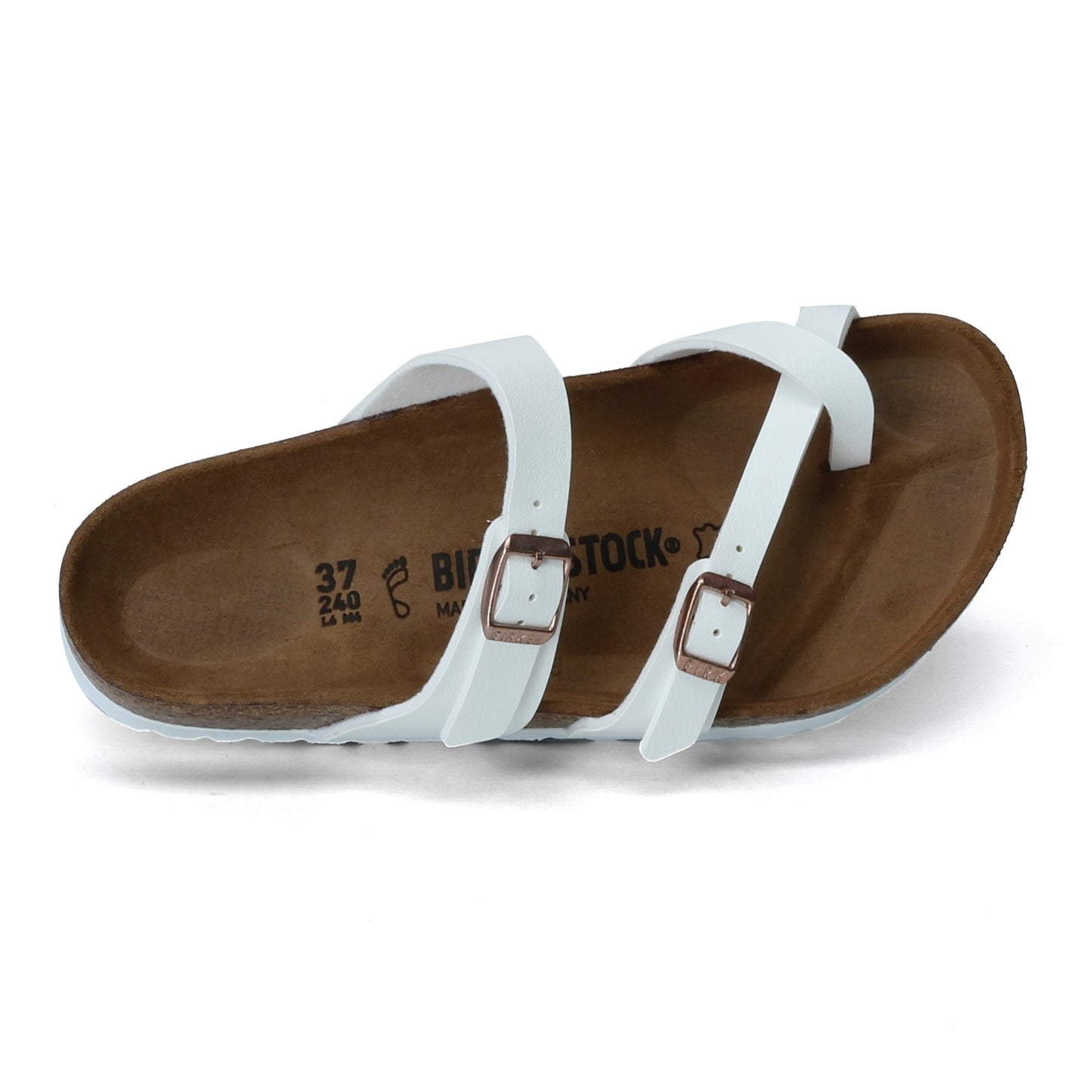 Peltz Shoes  Women's Birkenstock Mayari Sandal WHITE 1014 190 R