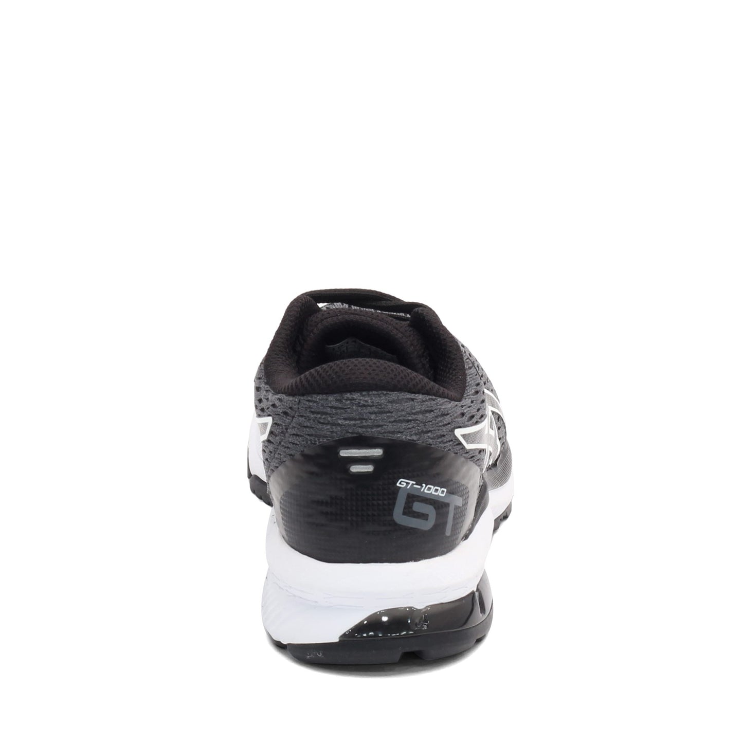 Peltz Shoes  Boy's ASICS GT-1000 9 Running Shoe - Little Kid & Big Kid GREY BLACK 1014A150.004
