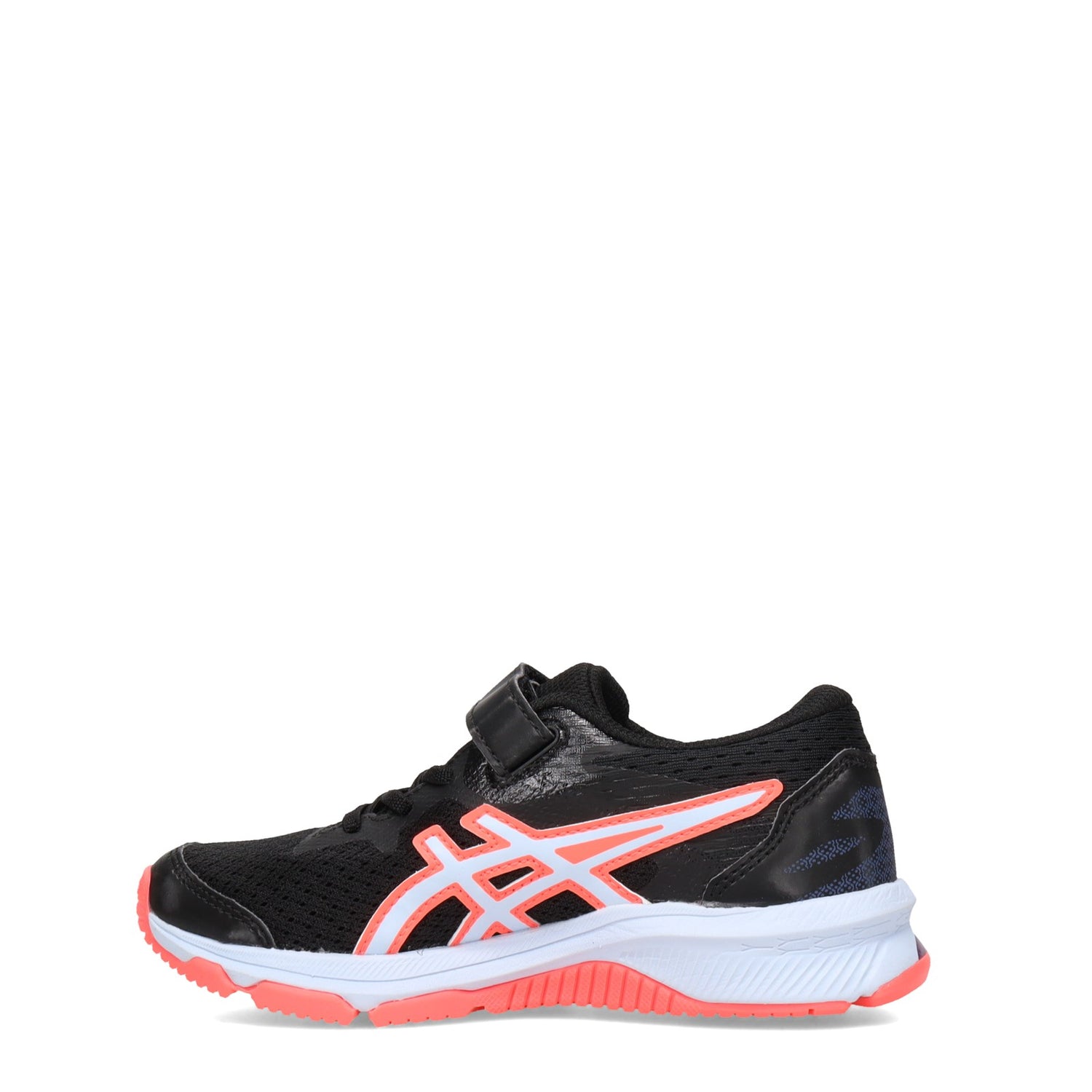 Peltz Shoes  Girl's ASICS GT-1000 10 Sneaker - Little Kid BLACK/SKY 1014A191.009
