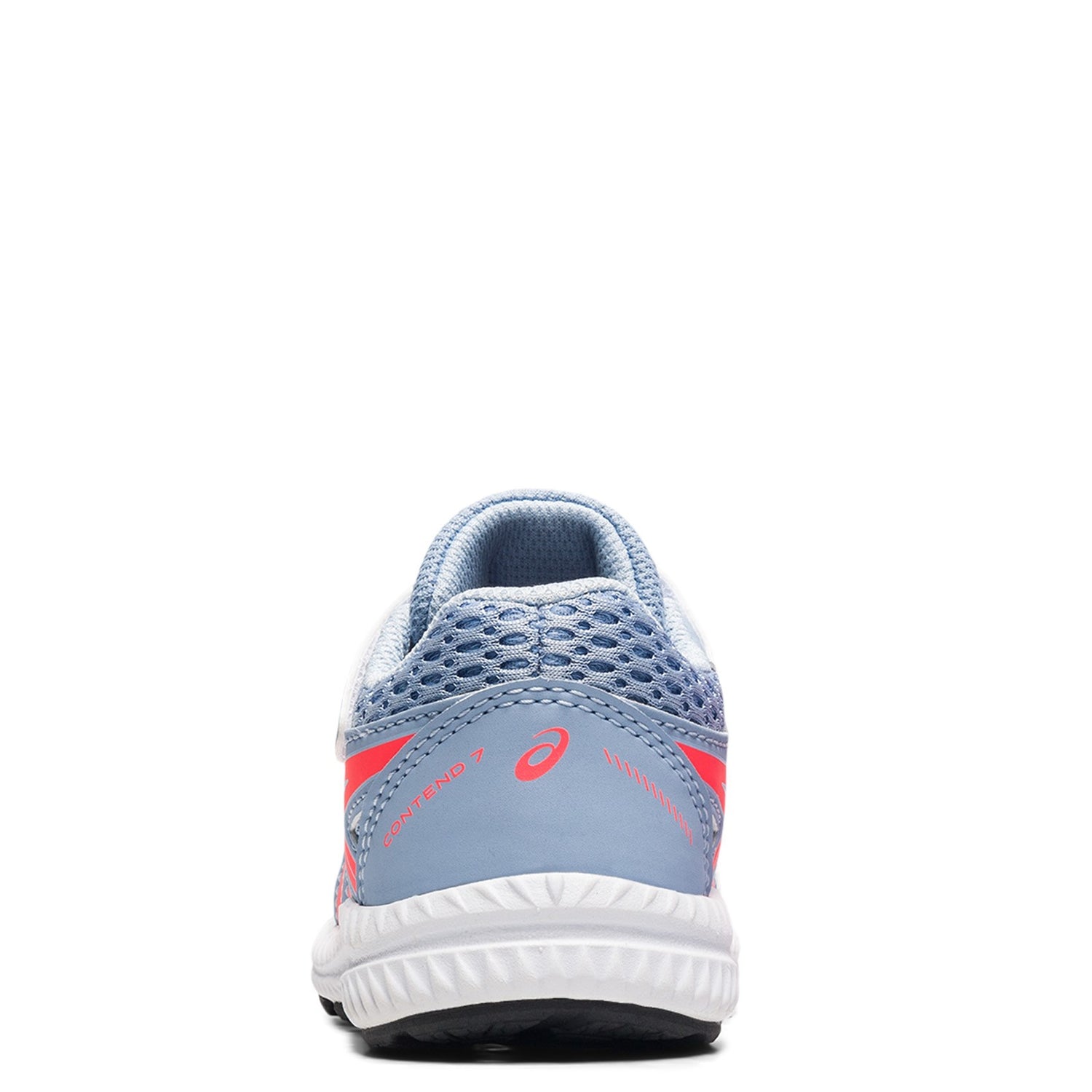 Peltz Shoes  Girl's ASICS Contend 7 TS Running Shoe - Toddler MIST/CORAL 1014A193.406