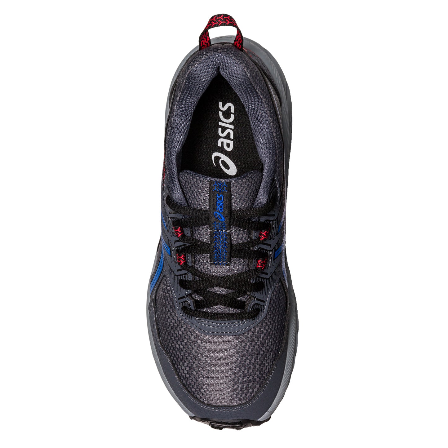 Peltz Shoes  Boy's ASICS Pre Venture 9 Trail Running Shoe - Little Kid & Big Kid GREY BLUE 1014A276-020